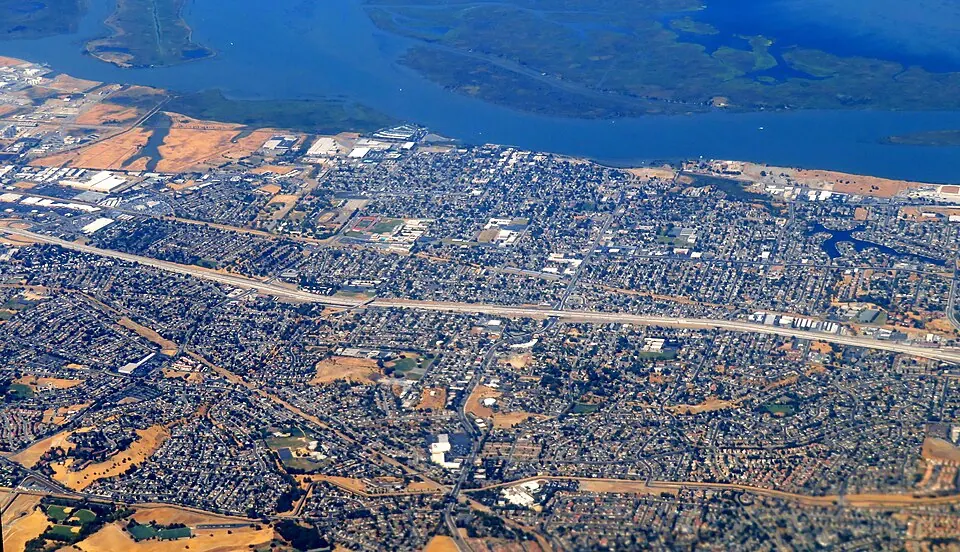 A view of Antioch, California