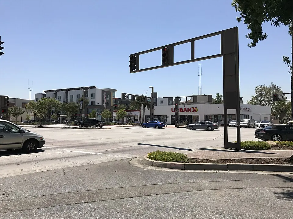 A view of Baldwin Park, California