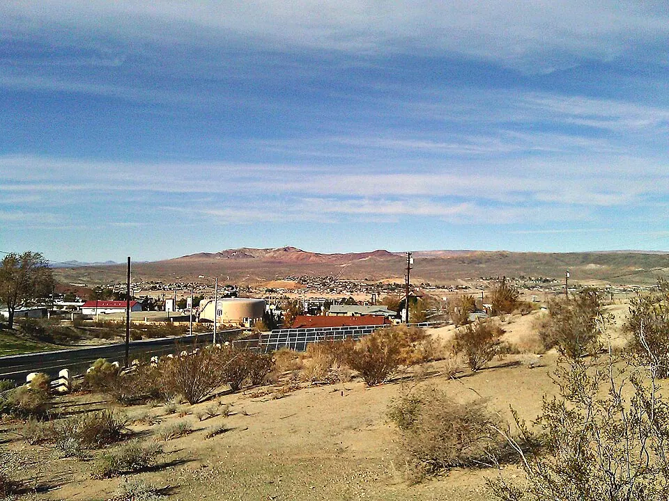 A view of Barstow, California (photographed 2013)