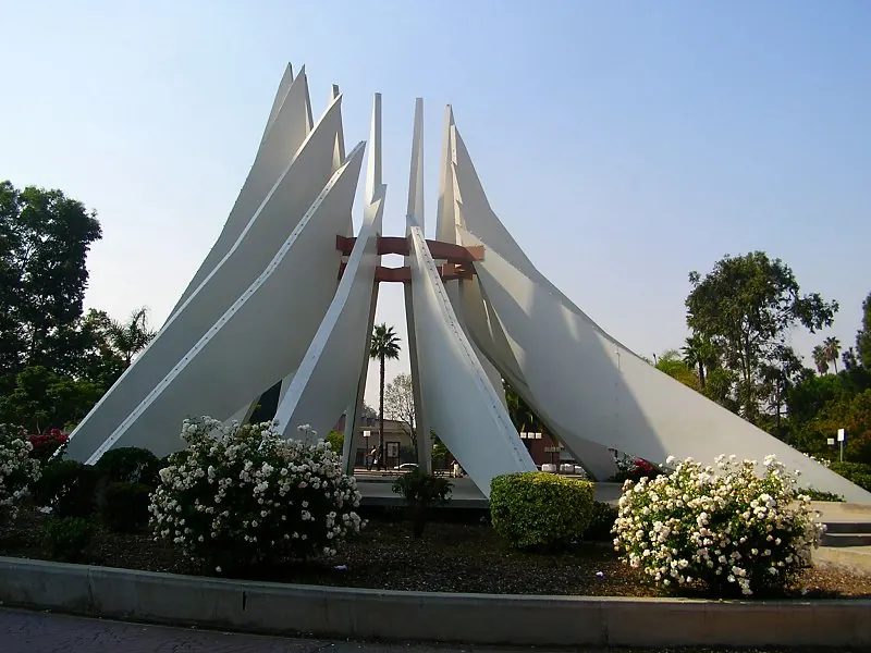 A view of Compton, California