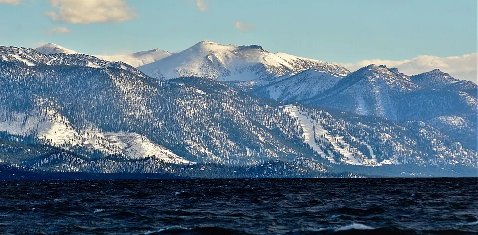 Freel Peak viewed from Lake Tahoe (photographed 2021)