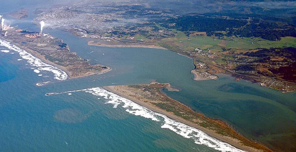 Humboldt Bay and Eureka