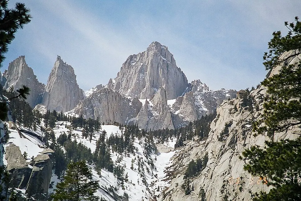 Mount Whitney in the Sierra Nevada