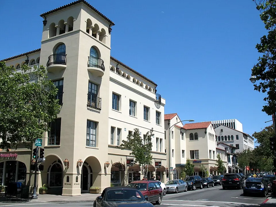 Ramona Street in Palo Alto (photographed 2012)