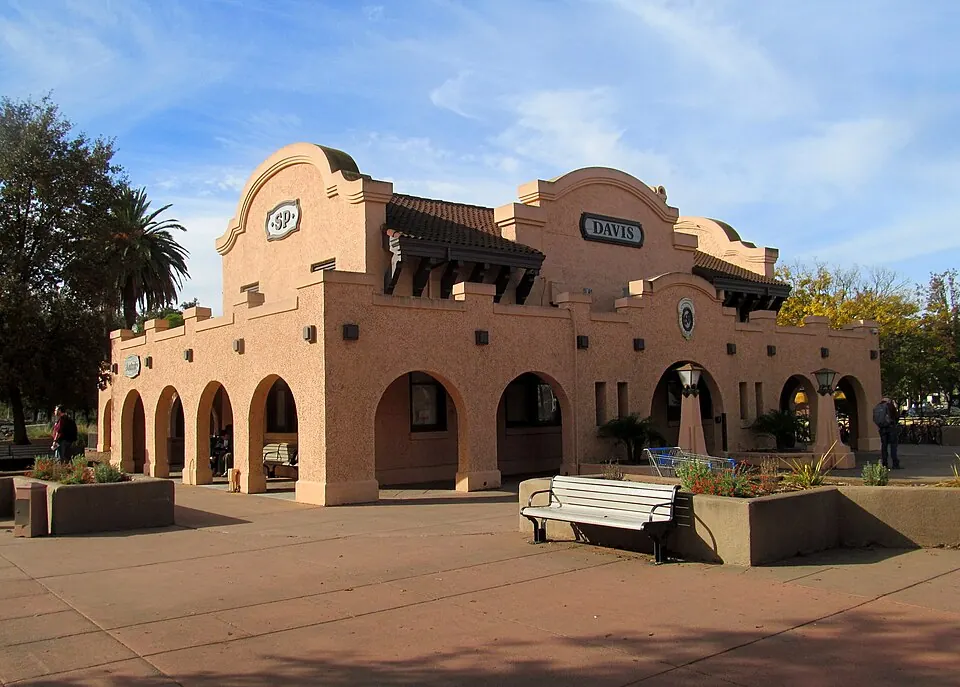A view of Davis, California