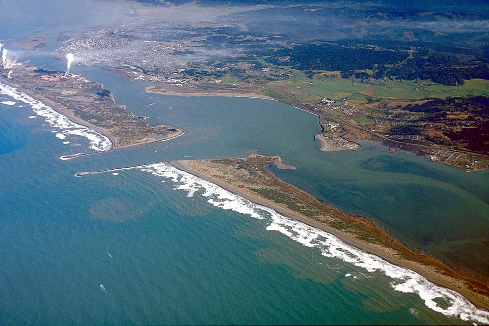 A view of Eureka, California