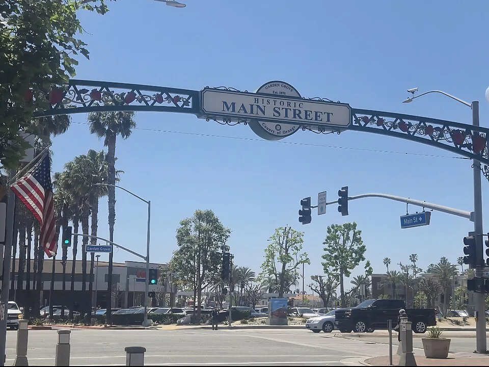 Historic Main Street in Garden Grove
