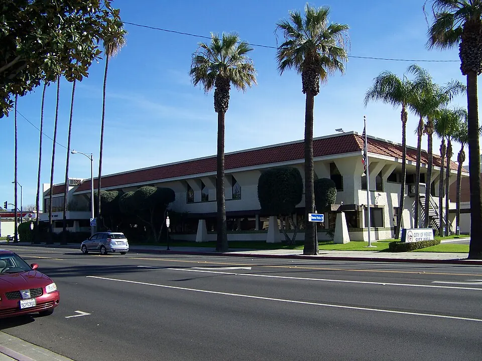A view of Hemet, California