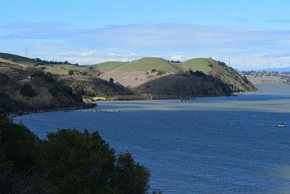 A view of Martinez, California
