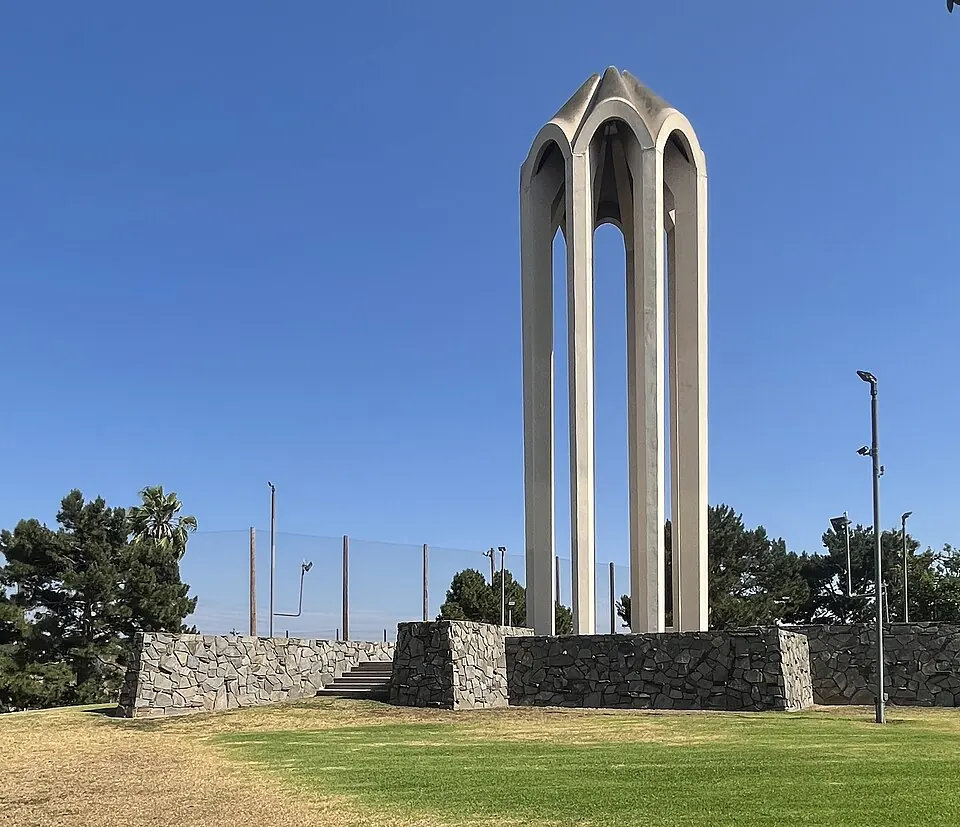 A view of Montebello, California (photographed 2023)