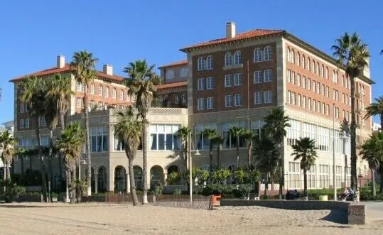 A view of Santa Monica, California
