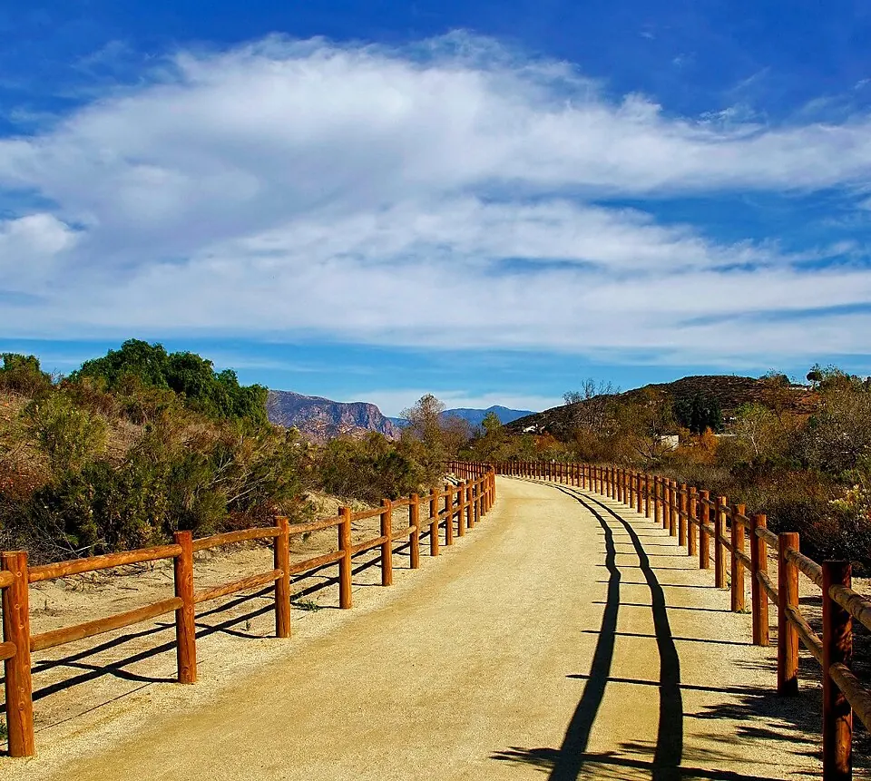 A view of Santee, California (photographed 2015)