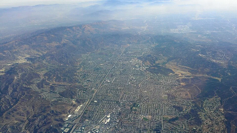 Simi Valley viewed from the west