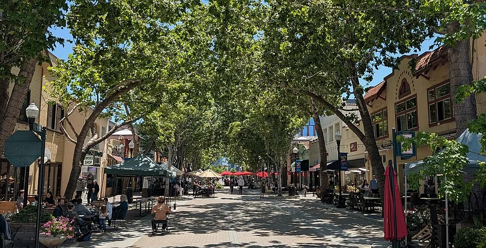Historic Murphy Avenue in Sunnyvale