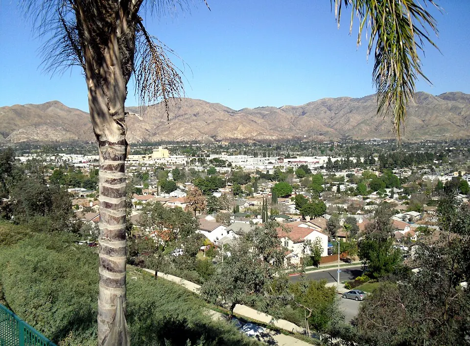 A view of Sylmar, California
