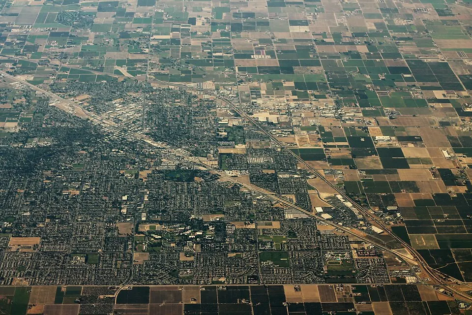 A view of Turlock, California (photographed 2014)