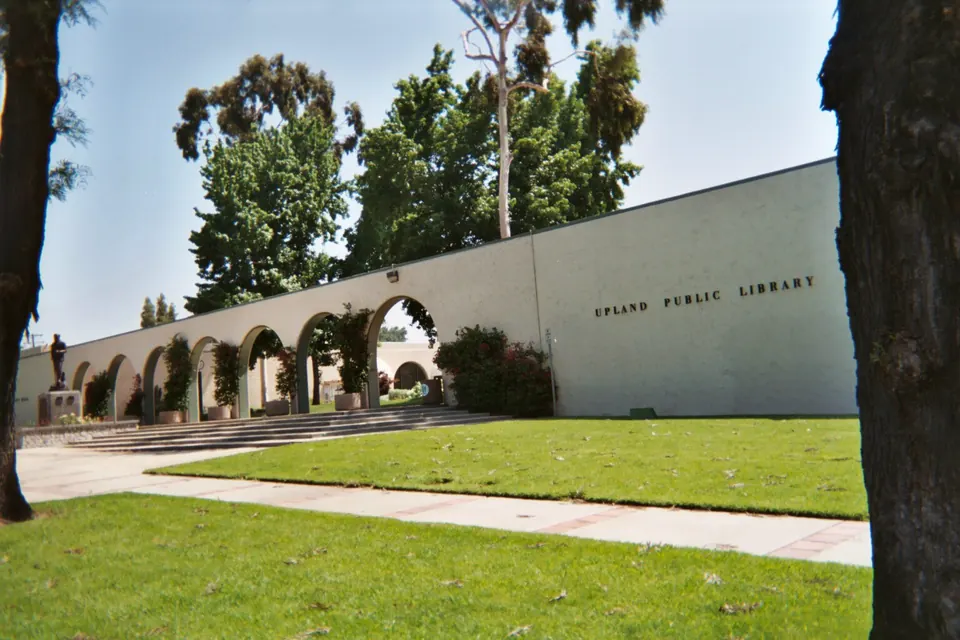 A view of Upland, California
