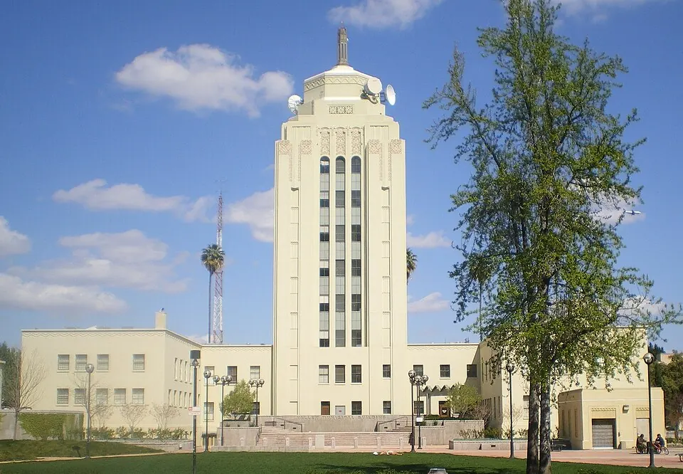 A view of Van Nuys, California