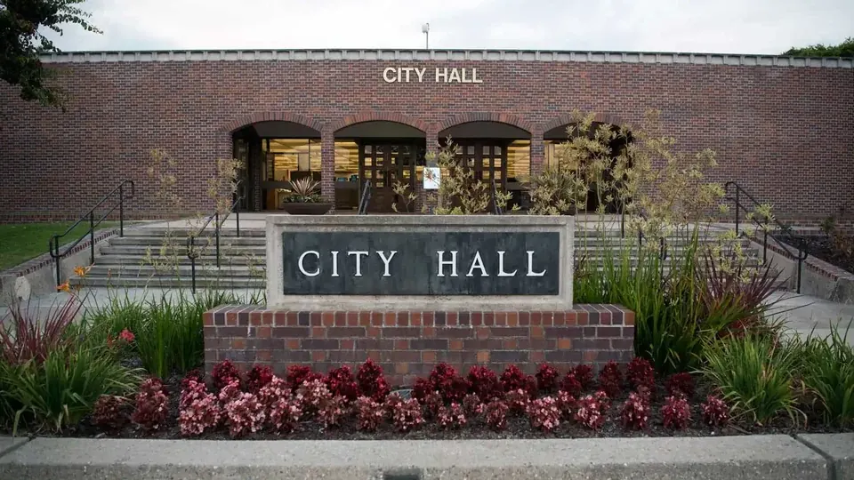 A view of Westminster, California (photographed 2024)